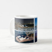 Australien - Sydney - Opernhaus - Kaffeetasse (Vorderseite Links)