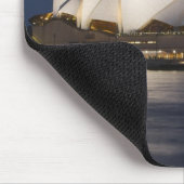 Australien, Sydney. Opernhaus nachts Mousepad (Ecke)