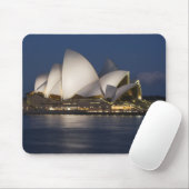 Australien, Sydney. Opernhaus nachts Mousepad (Mit Mouse)