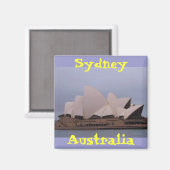 Australien Sydney Opernhausfotografie Magnet (Vorderseite/Rückseite)