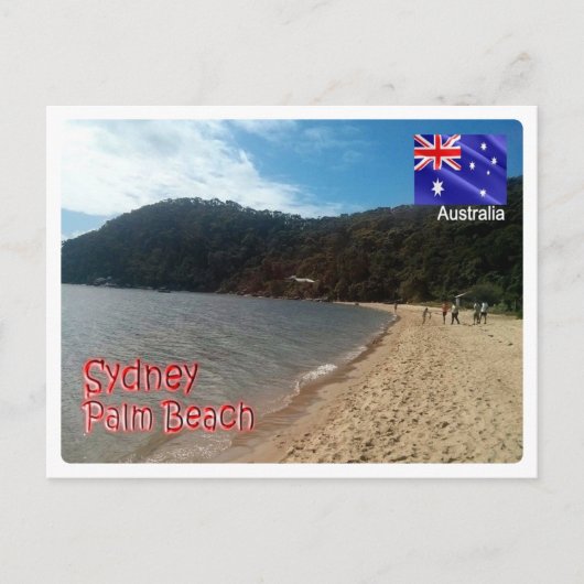 Australien - Sydney - Palm Beach - Postkarte (Vorderseite)
