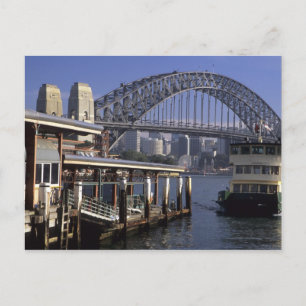 Australien, Sydney, Personenfähre, eine aus Postkarte