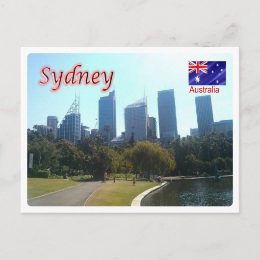 Australien - Sydney - Postkarte (Vorderseite)