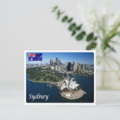 Australien - Sydney - Postkarte (Stehend Vorderseite)