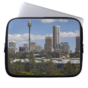 Australien, Sydney, Potts Point. Skyline von Sydne Laptopschutzhülle