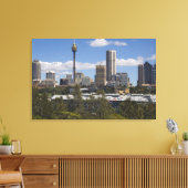 Australien, Sydney, Potts Point. Sydney Skyline. Leinwanddruck (Insitu (Wohnzimmer))