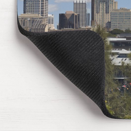 Australien, Sydney, Potts Point. Sydney Skyline. Mousepad (Ecke)