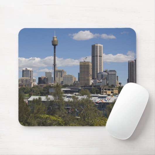 Australien, Sydney, Potts Point. Sydney Skyline. Mousepad (Mit Mouse)