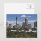 Australien, Sydney, Potts Point. Sydney Skyline. Postkarte (Vorne/Hinten)