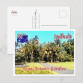 Australien - Sydney - Royal Botanic Gardens - Postkarte (Vorne/Hinten)