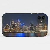 Australien, Sydney. Skyline mit Opernhaus gesehen Case-Mate iPhone Hülle (Rückseite (Horizontal))