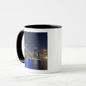 Australien, Sydney. Skyline mit Opernhaus gesehen Tasse (Vorderseite Links)