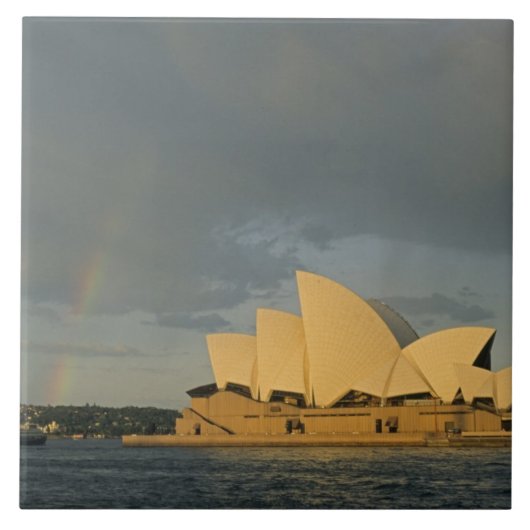 Australien, Sydney, Sydney Opera House, Fliese (Vorderseite)