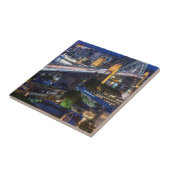 Australien, Sydney, The Rocks area, Sydney Harbour Fliese (Seite)