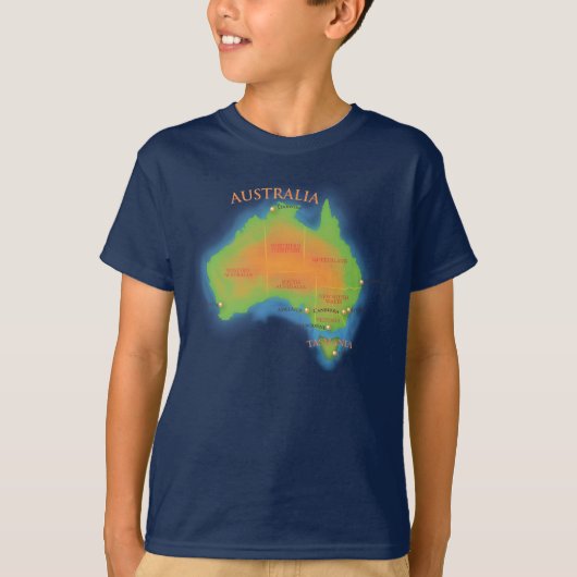 Australien T-Shirt (Vorderseite)