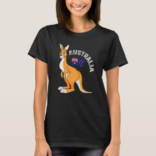 Australien-Tag Australisches Känguru Vintage 1 T-Shirt