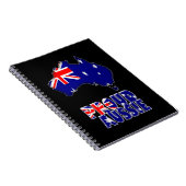 Australien-Tag Notizblock (Rechte Seite)