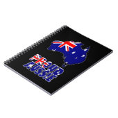Australien-Tag Notizblock (Linke Seite)