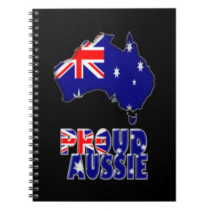 Australien-Tag Notizblock