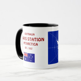 Australien - Tasse der Antarktis-Station Davis