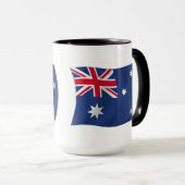 Australien Tasse der Flagge (VorderseiteRechts)