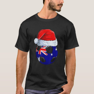 Australien Team Spieler Fußball Ball Welt Fußball T-Shirt