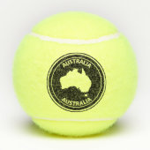 Australien Tennisbälle (Rückseite)