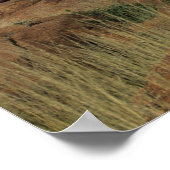 Australien, Teufel. Spherischer Sandstein Poster (Ecke)