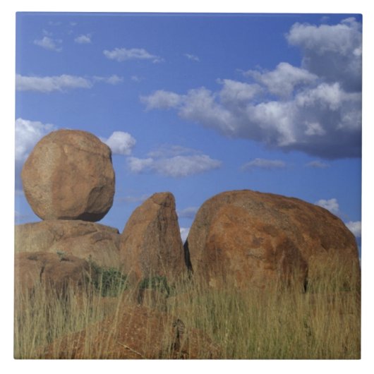 Australien, Teufelsbrocken. Spherischer Sandstein Fliese (Vorderseite)