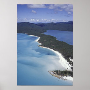 Australien, The Whitsundys, Queensland. Hill Poster