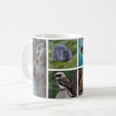 Australien Tiere Wildlife Foto Collage Kaffeetasse (Vorderseite Links)