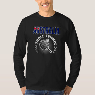 Australien Tischtennis Unterstützen Sie australisc T-Shirt