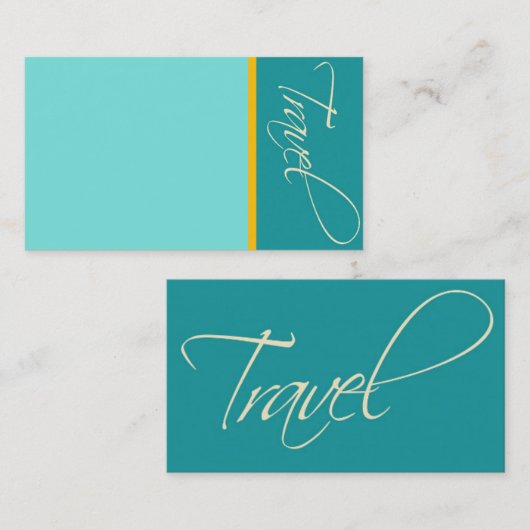 Australien: Travel Business Card Visitenkarte (Vorne/Hinten)