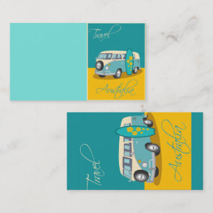 Australien: Travel Business Card Visitenkarte