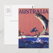 Australien Travel Postcard Postkarte (Vorne/Hinten)
