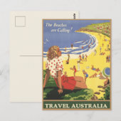 Australien Travel Postcard Postkarte (Vorne/Hinten)