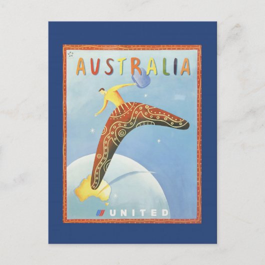 Australien Travel Postcard Postkarte (Vorderseite)