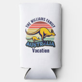 Australien Trip Niedlich Kangaroo Sunset Custom Selters Dosenkühler (Vorderseite)