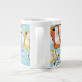 Australien Tropische Fische Reiseposter Jumbo-Tasse (Rückseite)