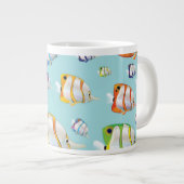Australien Tropische Fische Reiseposter Jumbo-Tasse (Vorderseite Rechts)
