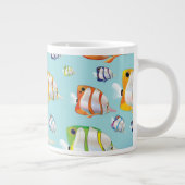 Australien Tropische Fische Reiseposter Jumbo-Tasse (Rechts)