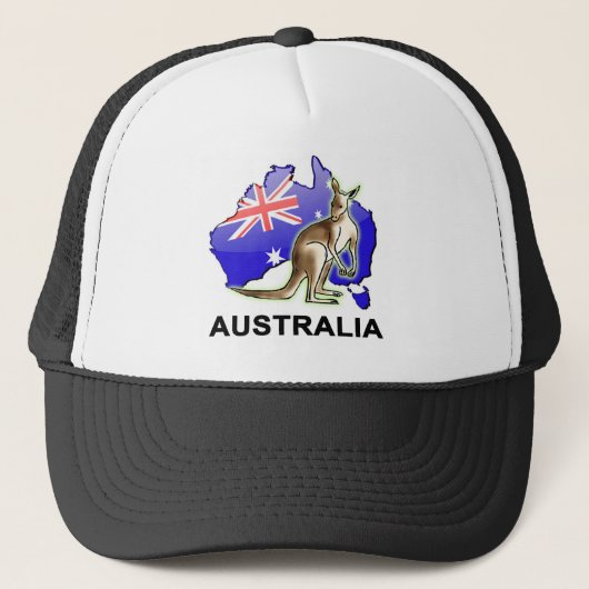 Australien Truckerkappe (Vorderseite)