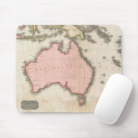 Australien u. der Südwestpazifik Mousepad (Mit Mouse)