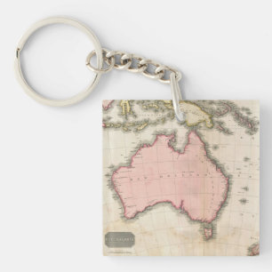 Australien u. der Südwestpazifik Schlüsselanhänger