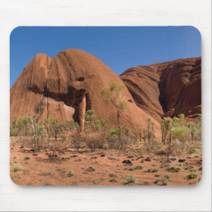 Australien Uluru Ayers Rock Closeup Foto Mousepad