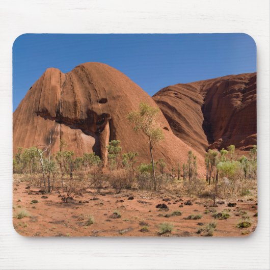 Australien Uluru Ayers Rock Closeup Foto Mousepad (Vorne)
