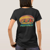 Australien Uluru Ayers Rock surreal T-Shirt (Rückseite)