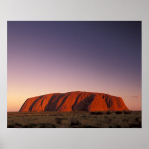Australien, Uluru Kata Tjuta National Park, Uluru Poster