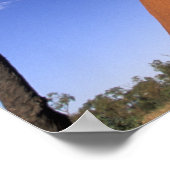 Australien, Uluru Kata Tjuta National Park, Uluru Poster (Ecke)