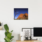 Australien, Uluru Kata Tjuta National Park, Uluru Poster (Heimbüro)